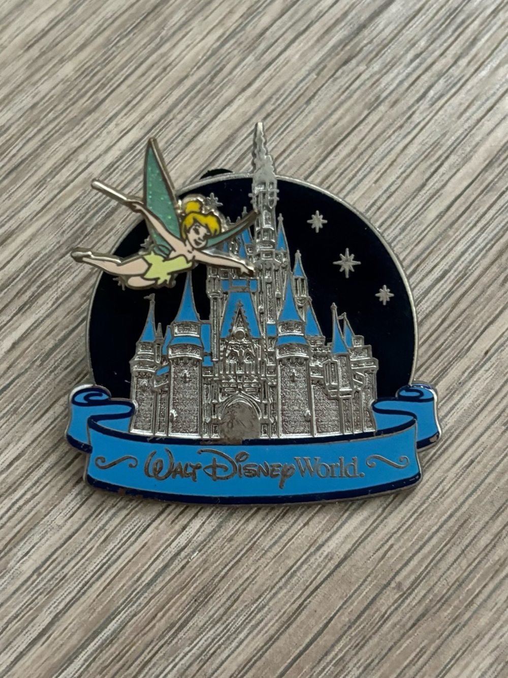 Walt Disney World 3D Tinker Bell Castle  Pin